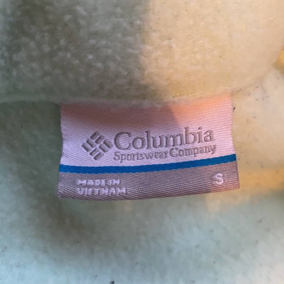 Blue Columbia fleece jacket - Picture 2 of 2